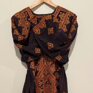 Vintage Northern Indian Silk dress